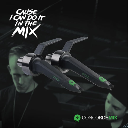 Ortofon Concorde MKII Twin Mix DJ Cartridge Set with Flight Case 2 pcs - WAFUU JAPAN