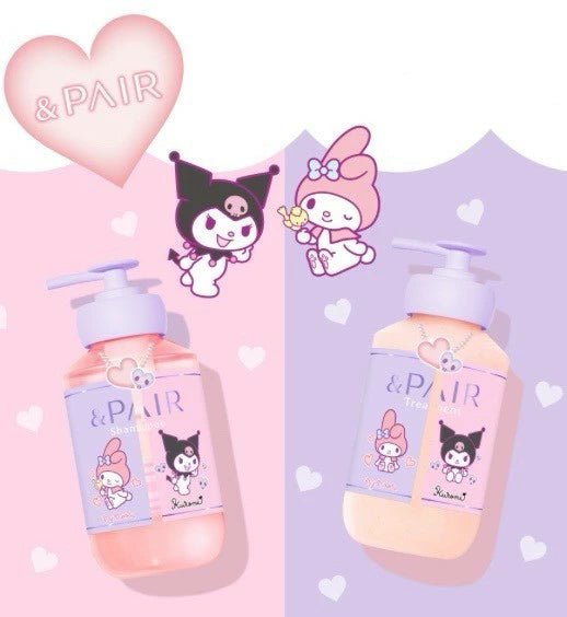 &PAIR 【SANRIO collaboration】 Control Repair Shampoo & Treatment Set My Melody Kuromi - WAFUU JAPAN