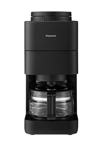 Panasonic Coffee Maker Fully Automatic with Grinder and Water Purifier NC - A58 - K Black 100V - WAFUU JAPAN