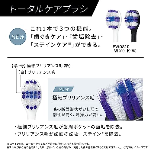 Panasonic Doltz High Grade Sonic Vibration Toothbrush White EW - DP37 - W USB Type - C - WAFUU JAPAN