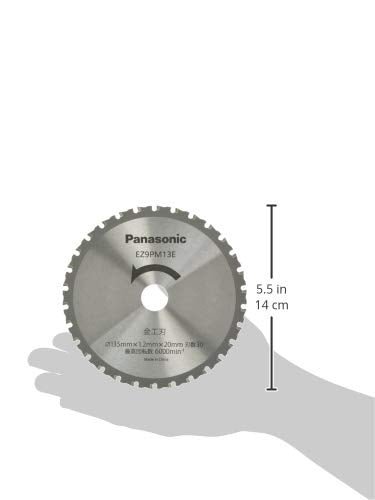 Panasonic Genuine Metalworking Blade Power Cutter 135mm 30 Teeth EZ9PM13E - WAFUU JAPAN