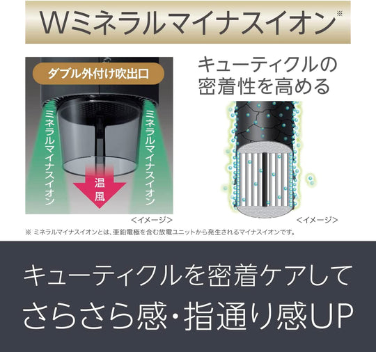 Panasonic Ionity Hair Dryer Ionity Ion Gold pink EH-NE7J-P 100V - WAFUU JAPAN