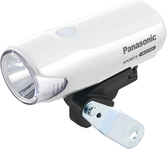 Panasonic LED Smart Bicycle Lamp Black Silver White NSKL153 - S - WAFUU JAPAN