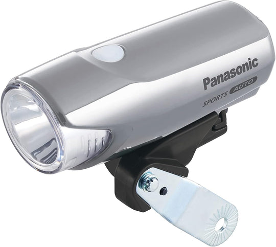 Panasonic LED Smart Bicycle Lamp Black Silver White NSKL153 - S - WAFUU JAPAN