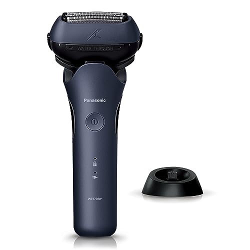 Panasonic Ramdash 3 - Blade Electric Shaver Men Blue ES - L360W - A Charging Stand AC100 - 240V - WAFUU JAPAN