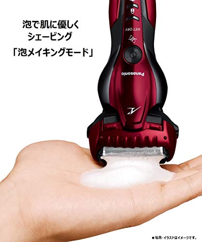 Panasonic Ramdash men's shaver 3 blades red ES - ST6R - R - WAFUU JAPAN