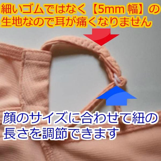 PDP Yakeenu UV Protection Face Mask Breathable Washable PTA - M02 - WAFUU JAPAN