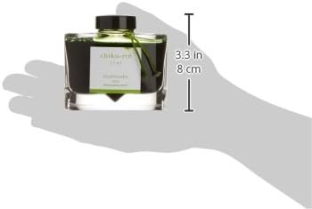 Pilot Fountain Pen Ink 50ml Chikurin Green INK50CHK - WAFUU JAPAN
