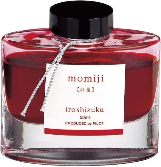 Pilot Fountain Pen Ink 50ml Momiji Red INK50MO - WAFUU JAPAN