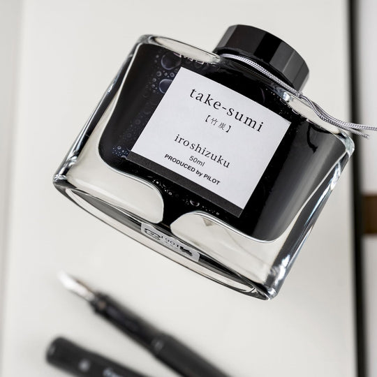Pilot Fountain Pen Ink 50ml Takesumi Black INK50TAK - WAFUU JAPAN