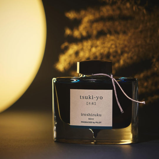 Pilot Fountain Pen Ink 50ml Tsukiyo Blue INK50TY - WAFUU JAPAN