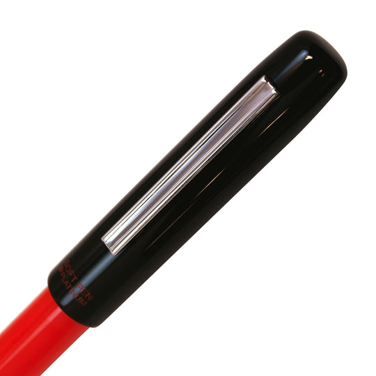 Platinum Fountain Pen Soft Tip Grading Pen SN - 800C Red Pack 75 - WAFUU JAPAN