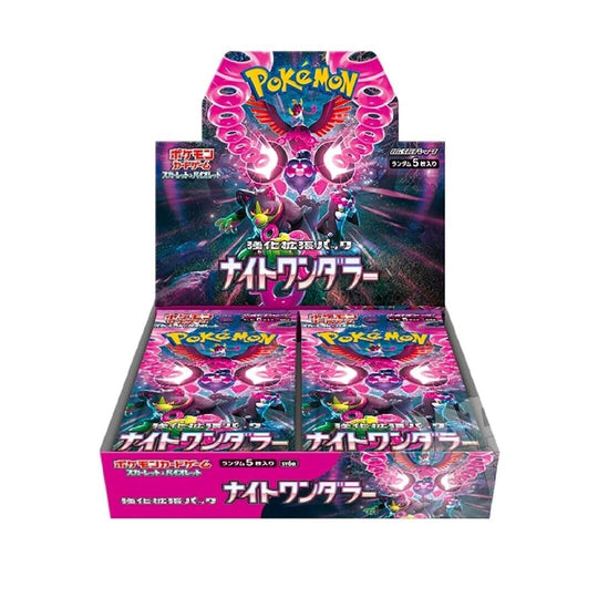 Pokemon Card Game Scarlet & Violet Expansion Pack Night Wanderer Box - WAFUU JAPAN