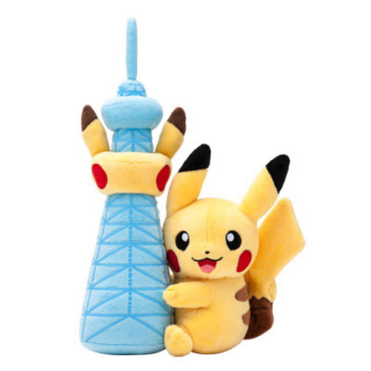 Pokemon Center TOKYO SKY TREE Pikachu stuffed toy - WAFUU JAPAN