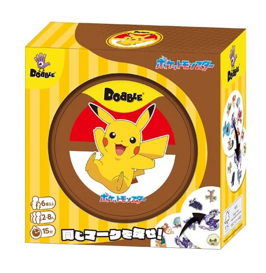 Pokémon Dobble — 2–8 players 15 min ages 6+ - WAFUU JAPAN