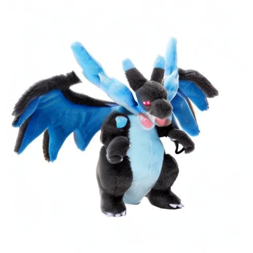 Pokémon "I Choose You!" Mega Charizard X Plush approx 35 cm - WAFUU JAPAN