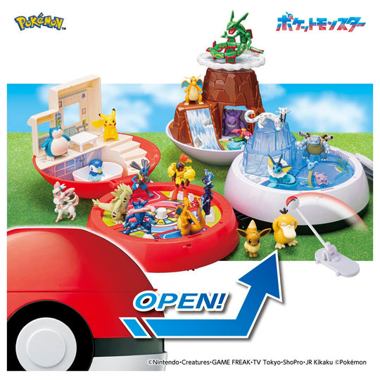 Pokémon Moncolle: Catch with Poké Ball! Expanding Area Adventure - WAFUU JAPAN