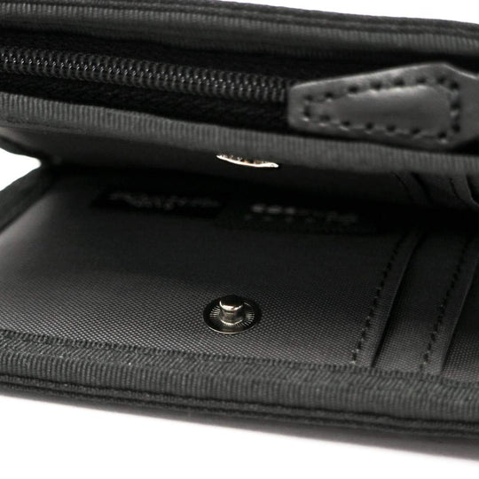 PORTER Classic Nylon Dill Small Foldable Wallet Black Made in Japan 653−09756 - WAFUU JAPAN