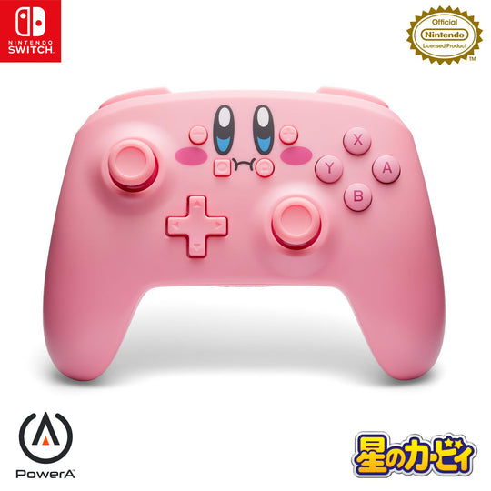 PowerA Wireless Controller for Nintendo Switch Kirby Snack Attack Edition - WAFUU JAPAN