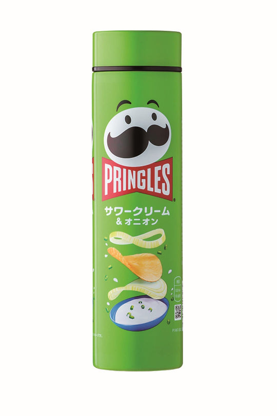 PRINGLES Vacuum Insulated Sour Cream & Onion 300mL Water Bottle Book - WAFUU JAPAN