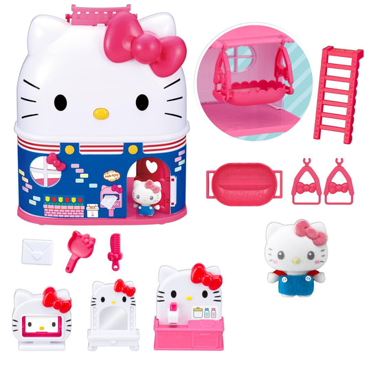 Puchitomo Sanrio: Large Hello Kitty House — Ages 3+ - WAFUU JAPAN