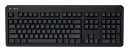 REALFORCE R3 Keyboard Hybrid Full 45g English Array Black & Dark Gray R3HB11 - WAFUU JAPAN