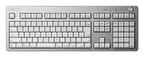 REALFORCE R3 Keyboard Hybrid Full 45g Japanese Array for Mac Light Silver & Super White R3HE21 - WAFUU JAPAN