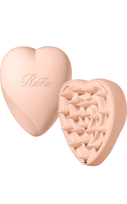 ReFa Heart Brush for Scalp (Matte Peach) - WAFUU JAPAN