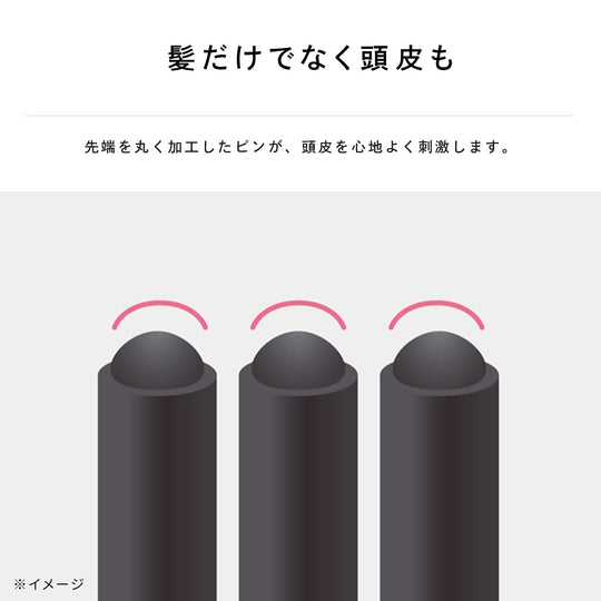 Refa Heart Brush (Matte White) - WAFUU JAPAN