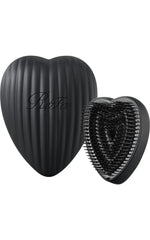 Refa Heart Brush Ray Detangling Hair Brush (Matte Black) - WAFUU JAPAN