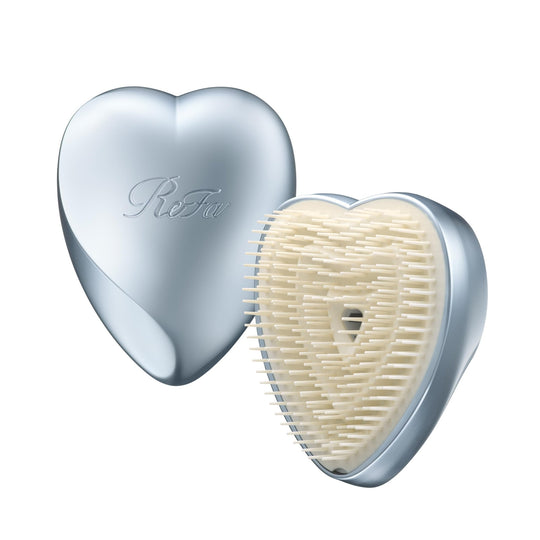 ReFa Heart Brush Silver Sky Model Number Capacity - WAFUU JAPAN