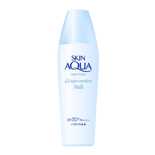 Rohto Skin Aqua Super Moisture UV Milk 40ml SPF50+ PA++++ - WAFUU JAPAN