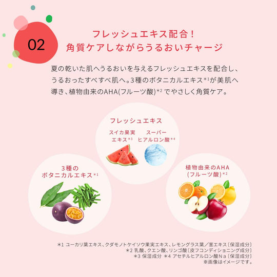 rosette meshimase gommage sugar watermelon 150g body scrub - WAFUU JAPAN