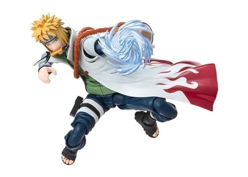 S H Figuarts Naruto Minato Namikaze NARUTOP99 Edition 160mm Articulated PVC & ABS Figure - WAFUU JAPAN