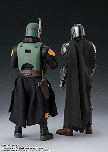 S H Figuarts Star Wars The Mandalorian (STAR WARS:The Mandalorian) Boba Fett Painted 155mm ABS&PVC & Cloth Posable Figure - WAFUU JAPAN