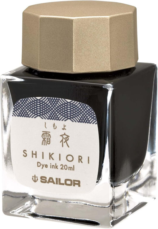 Sailor Fountain Pen Bottled Ink Shikiori Tsukiyo no Minamo Shimoyo 13 - 1008 - 220 - WAFUU JAPAN