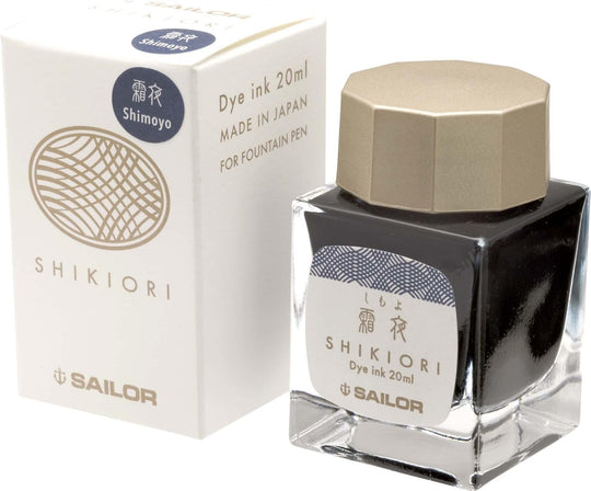 Sailor Fountain Pen Bottled Ink Shikiori Tsukiyo no Minamo Shimoyo 13 - 1008 - 220 - WAFUU JAPAN