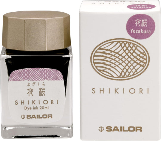 Sailor Fountain Pen Bottled Ink Shikiori Tsukiyo no Minamo Yozakura 13 - 1008 - 217 - WAFUU JAPAN
