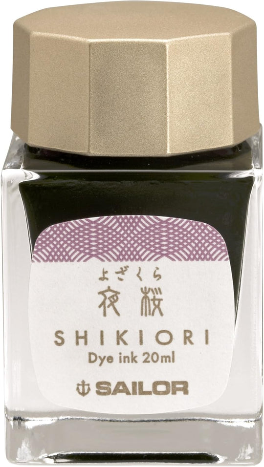 Sailor Fountain Pen Bottled Ink Shikiori Tsukiyo no Minamo Yozakura 13 - 1008 - 217 - WAFUU JAPAN