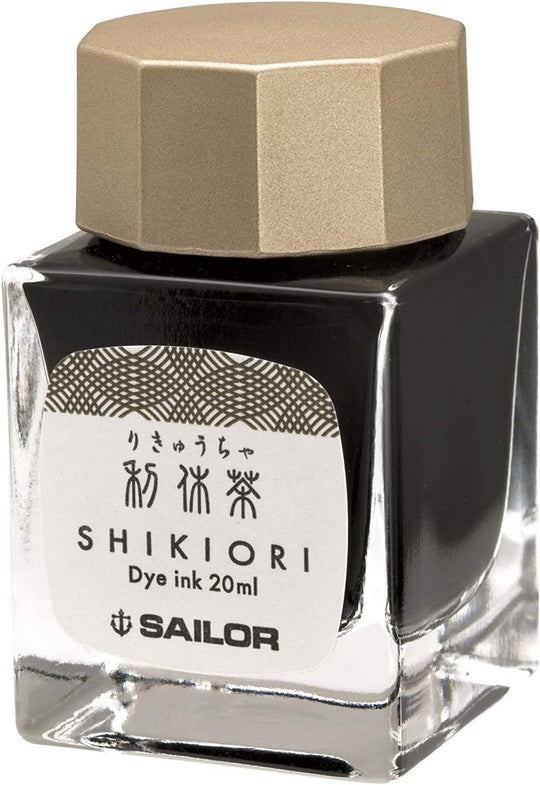 Sailor Fountain Pen Bottled Ink Shikiori Yonaga no Yume Rikyu - cha 13 - 1008 - 214 - WAFUU JAPAN