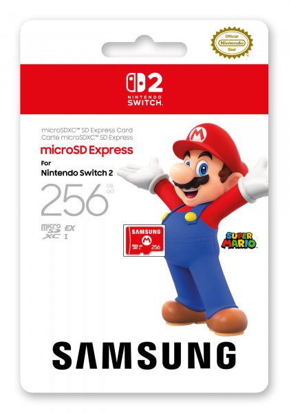 その他 Samsung microSD 256GB Nintendo Switch 2 Samsung microSD Express Card – 256GB for Nintendo Switch™ 2
