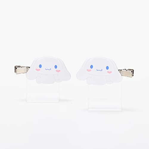Sanrio Cinnamoroll Bangs Hair Clips (ABS) 6×1×3 cm — 2 - pack - WAFUU JAPAN