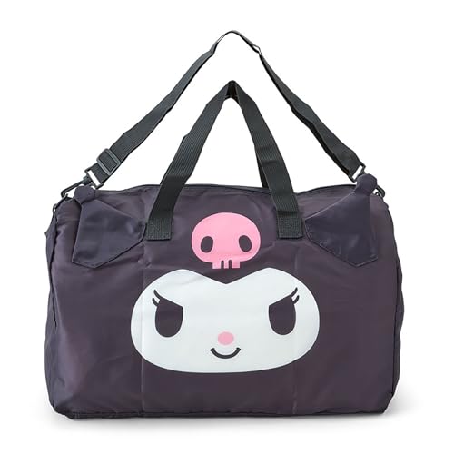 SANRIO Face Shaped Boston Bag Kuromi Travel Travel Bag 183857 - WAFUU JAPAN