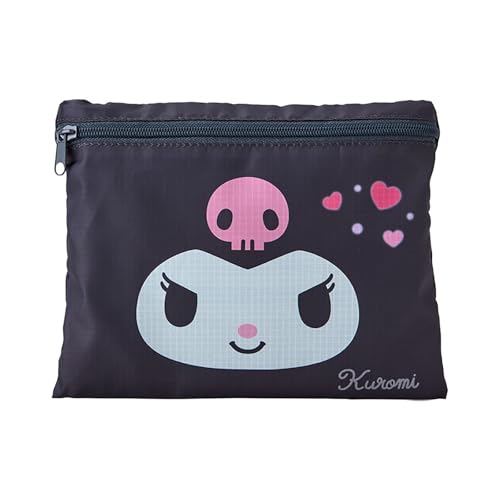 SANRIO Face Shaped Boston Bag Kuromi Travel Travel Bag 183857 - WAFUU JAPAN