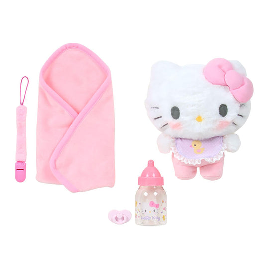 Sanrio Hello Kitty Baby Plush Care Set Ages 3+ 199222 - WAFUU JAPAN