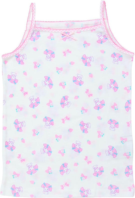Sanrio Kids Camisole 2 - Pack My Melody 100cm 100% Cotton - WAFUU JAPAN