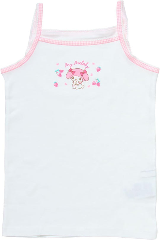 Sanrio Kids Camisole 2 - Pack My Melody 100cm 100% Cotton - WAFUU JAPAN