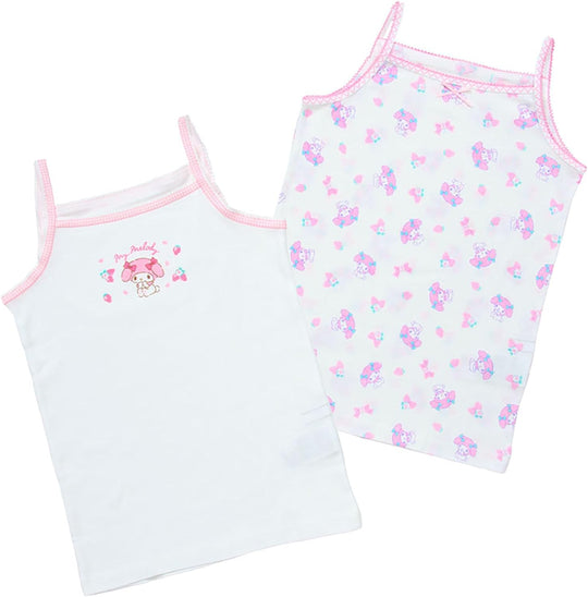 Sanrio Kids Camisole 2 - Pack My Melody 100cm 100% Cotton - WAFUU JAPAN