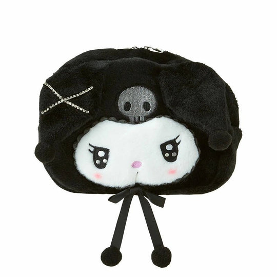 Sanrio Kuromi Character Shaped Pouch Twin Idol Design - WAFUU JAPAN