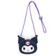 Kuromi Portafoglio con Corda Portachiavi Accessorio 13 4x3x11cm